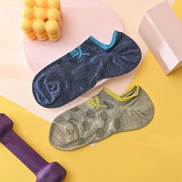 PUMA 女點點低口包覆船襪-多色任選