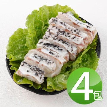【華得水產】龍膽石斑魚肉切片4包組(300g/包)