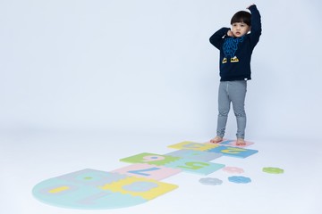 【TWOBOO】復古古早味跳房子