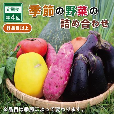 ふるさと納税 明和町 季節の野菜 詰め合わせ 8品以上年4回 春夏秋冬 おまかせ セット 産地直送 新鮮