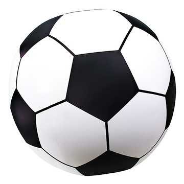 巨大充氣球 親子互動團康遊戲 防水高彈性便攜  足球  1個