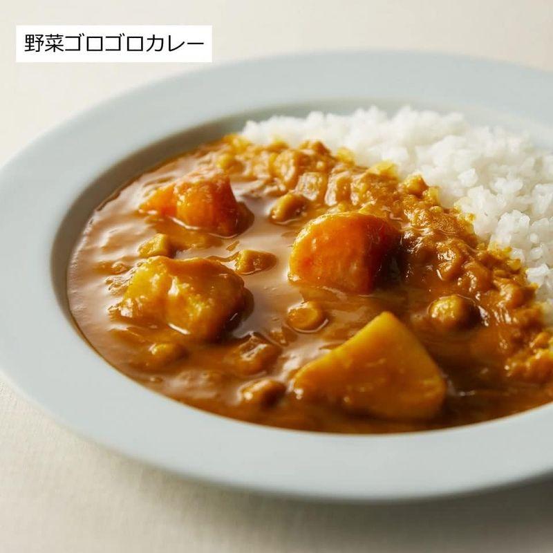 にしきや 野菜カレー5種セット (野菜ゴロゴロカレー×1、パラックパニール×1、チャナマサラ×1、コザンブ×1、ベイガンティルマサラ×1)