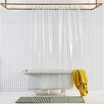Quiet Town Sun Shower Curtain