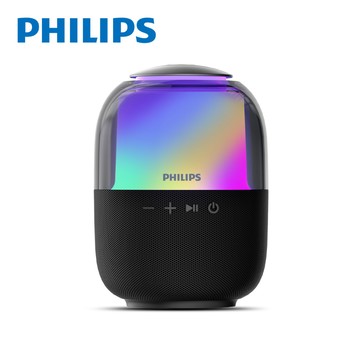 PHILIPS 炫彩RGB強力低音無線藍牙5.3喇叭 TAS2108BK
