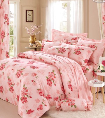 【R825 愛的箴言】100% 40支精梳棉 床單組