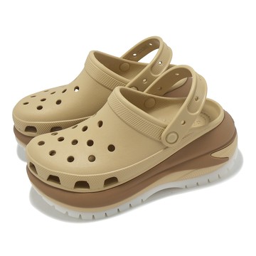 [ACS] Crocs 洞洞鞋 Mega Crush Matte Clog 男女鞋 土黃 經典光輪花呢克駱格 厚底 卡駱馳 210749209
