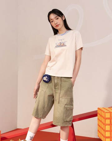 PIXAR系列 玩具總動員角色大集合小圓包(四色)