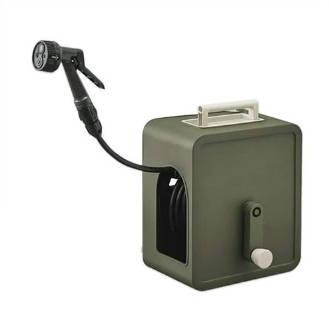 IRIS 全罩型輕量三分水管車20米 軍綠色