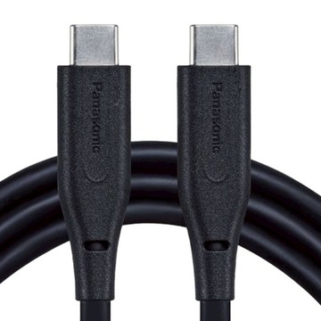 Panasonic TPE充電傳輸線USB3.2 C to C  1m  黑色  1個