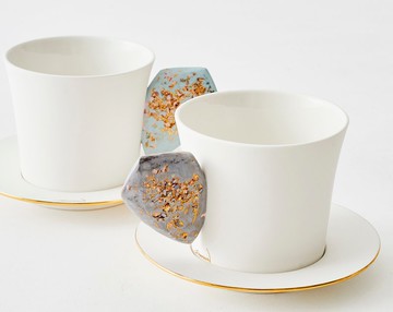 JIWOON 咖啡茶具_白色