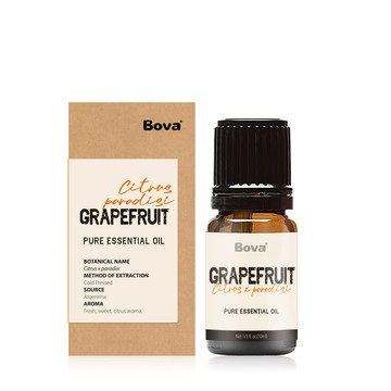 精油 【Bova 法柏精品香氛】法柏天然葡萄柚精油10ml(柑橘調 單方精油)