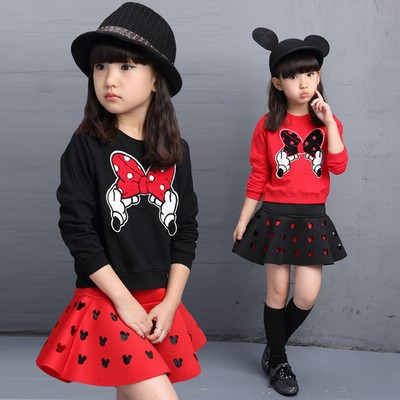 19新品セール 上下セットmickey ミッキーディズニーdisney 春ファッション韓国子供服女の子ワンピース ドレススカートパーカートレーナーアウターキッズ 2点セット長袖ジュニア子供 通販 Lineポイント最大get Lineショッピング