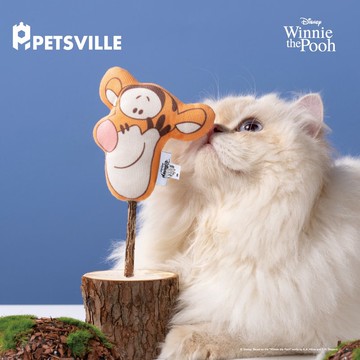 【PETSVILLE&迪士尼】小熊維尼貓草包(3款)