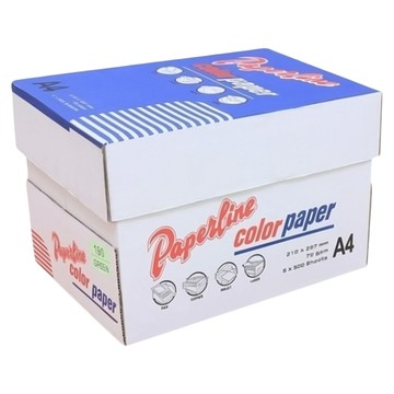 PAPERLINE 彩色影印紙 PL190 淺綠色 70g 500張  5包  A4