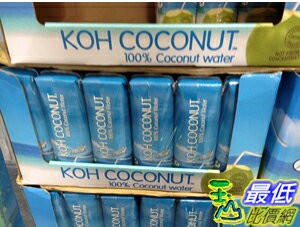 [COSCO代購6] 無法超取 KOH PURE COCOUNT JUICE KOH 純椰子汁 每瓶1公升*6入 _C75130