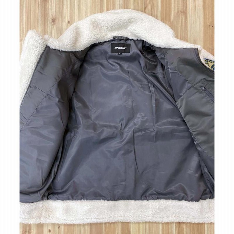 AVIREX アビレックス RETRO BOA B-3 TOPGUN ボアフリース