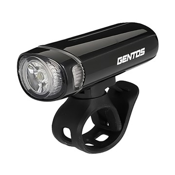 GENTOS 自行車燈 60流明 IPX4 型號XB-50D  黑色  1個