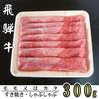 ふるさと納税 輪之内町 A5ランク飛騨牛赤身肉スライス300g(モモ又はカタ)