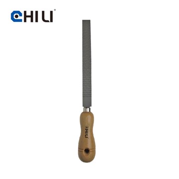 台灣製CHILI【8吋木工銼刀-扁方銼 MF511R-8】粗齒 挫刀 剉刀 磨棒 圓銼 扁銼 半圓銼