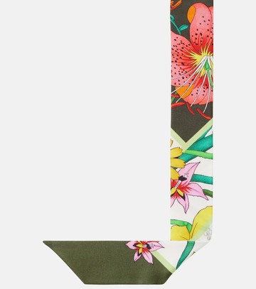 Gucci Printed twill silk scarf