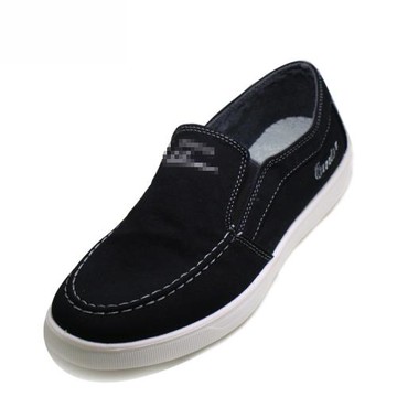 國貨男鞋帆布鞋經典時尚布鞋休閑舒適單鞋懶人鞋低幫鞋男鞋學生鞋