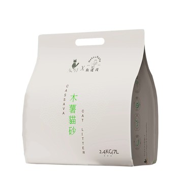 AOYi &転運棧頂級純木薯貓砂（4入） 無香精木薯砂 絲蘭除臭 强效凝結不粘底 100%純天然