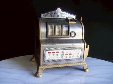 【老時光 OLD-TIME】早期二手日本拉霸機吃角子老虎打火機