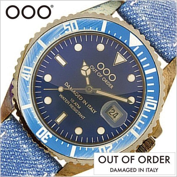 アウトオブオーダー 時計 OUT OF ORDER 腕時計 クオーツ QUARZO 40mm メンズ ブルー OOO-001-2-JC |  LINEブランドカタログ