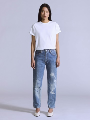 BLUETAB™ 女款 Column日本製高腰直筒丹寧牛仔褲 人氣新品