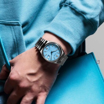 CITIZEN 星辰 Mechanical系列 TSUYOSA 復古機械錶 男錶 手錶 聖誕節 禮物-40mm藍 NJ0151-53L