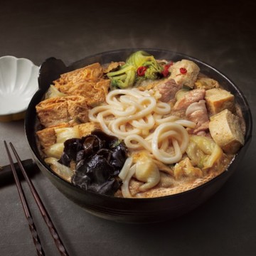 嘉義林聰明 經典沙鍋魚肉3件組禮盒 (沙鍋菜+魚肉+烏龍麵) - 四盒