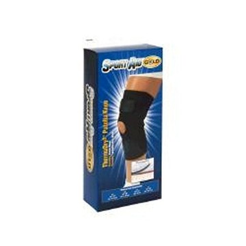 Sport Aid Knee Wrap Thermadry Open Patella SA Gold Medium MEDIUM 1 each by Sport Aid
