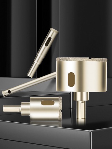 釬焊大理石開孔器玻璃全瓷瓷磚鉆頭打孔花崗巖地板玻化磚鉆孔器