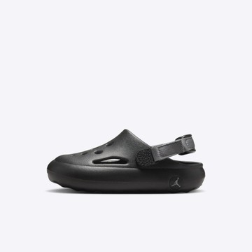 Nike Jordan Hydrip PS [HF5982-001] 中童 運動休閒涼鞋 洞洞鞋 魔鬼氈 防水 黑灰