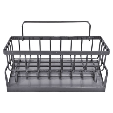 FANCY LIFE 廚房收納瀝水架  灰色  1個