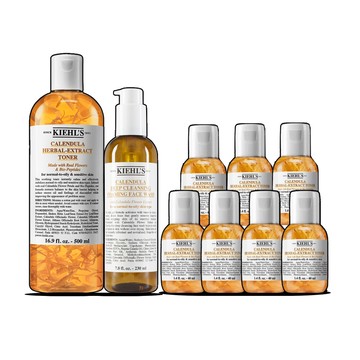 金盞花化妝水500ml+泡泡潔顏230ml超級雙星組(價值NT$6,286)