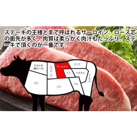 ふるさと納税 土佐和牛A5特選サーロインステーキ300g×2枚セット　牛肉 高知県高知市