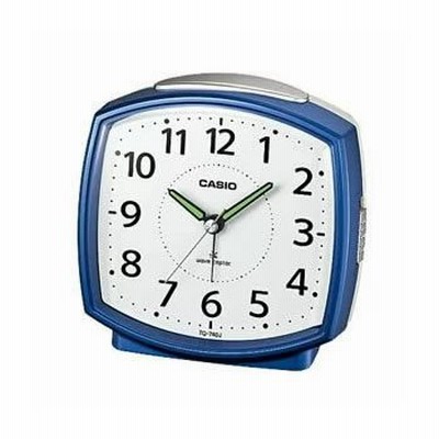 TQ-740J-2JF CASIO 電波デスクトップクロック （ブルー）