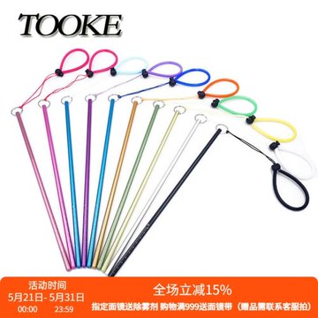 TOOKE 潛水叮叮棒彩色敲瓶器水下探 高級鋁合金防腐蝕含手繩35cm