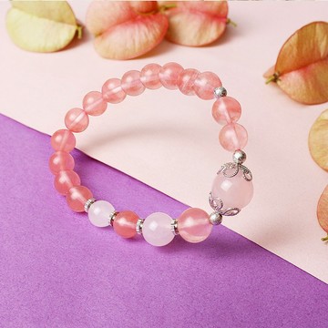 設計師經典手鍊 │ 草莓晶手鍊 │ 甜蜜花園