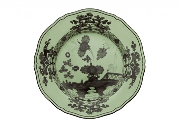 GINORI 1735 仿古花園 圓盤 淺綠