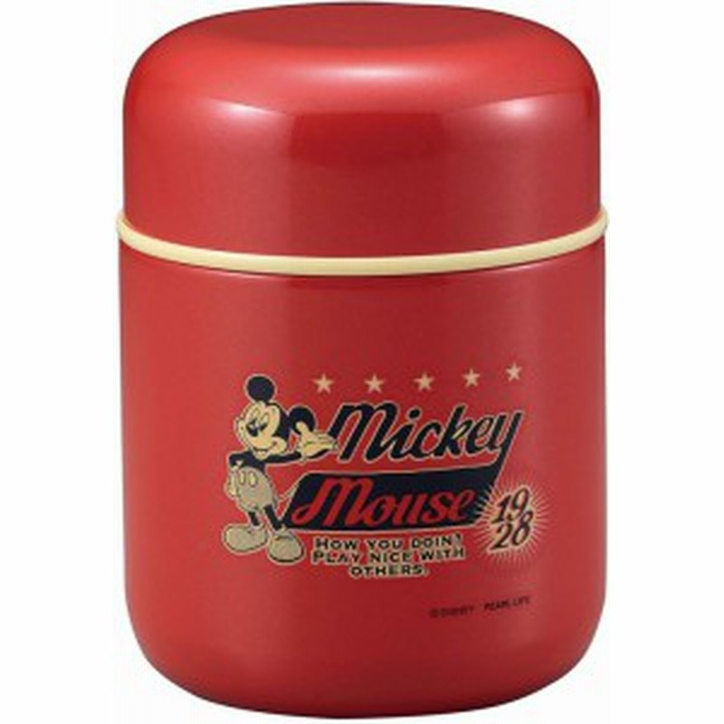 スープジャー ディズニー スープポット 280ml Ma2169 ミッキーマウス レッド スープジャー 保温 保冷 お弁当 ランチ かわいい おしゃれ 通販 Lineポイント最大1 0 Get Lineショッピング