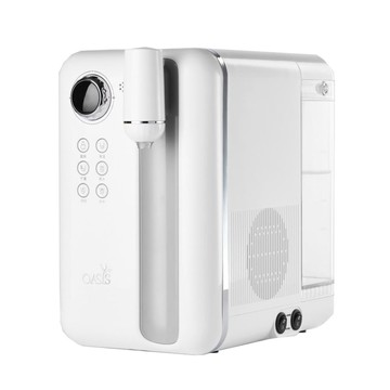 OASIS瞬熱製冷UVC濾淨飲水機-白 贈五重過濾濾芯-3入