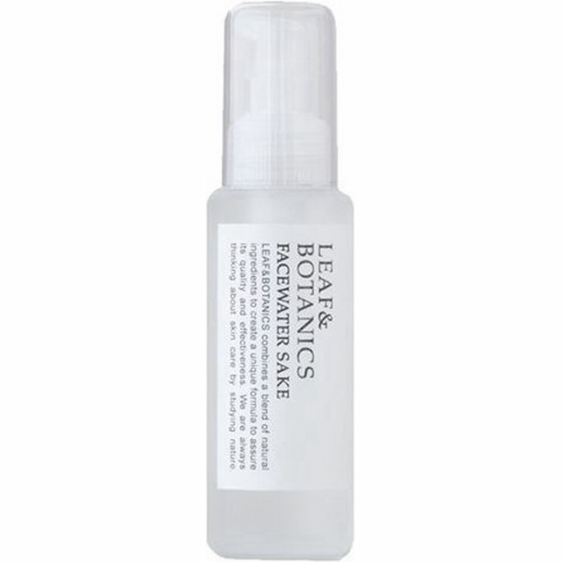 松山油脂 リーフ ボタニクス フェイスウォーター 純米酒 化粧水 東急ハンズ 通販 Lineポイント最大0 5 Get Lineショッピング