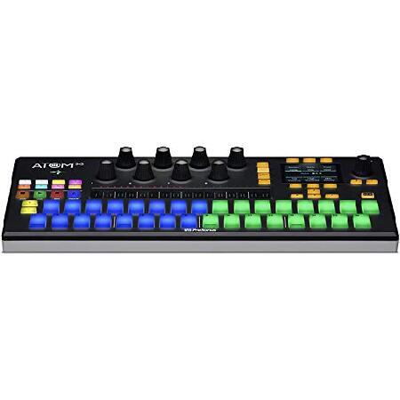 PreSonus Atom SQ Keyboard Pad Hybrid MIDI Keyboard Pad Performance and Production Controller Hardware Control Surface with 32-Velocity and Gravity Mag