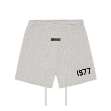ESSENTIALS 1977 SWEATSHORT SS22 DARK OATMEAL