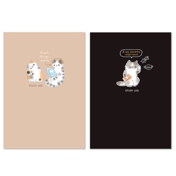 不理貓O-Cat 學習日誌 32K-卡其/黑