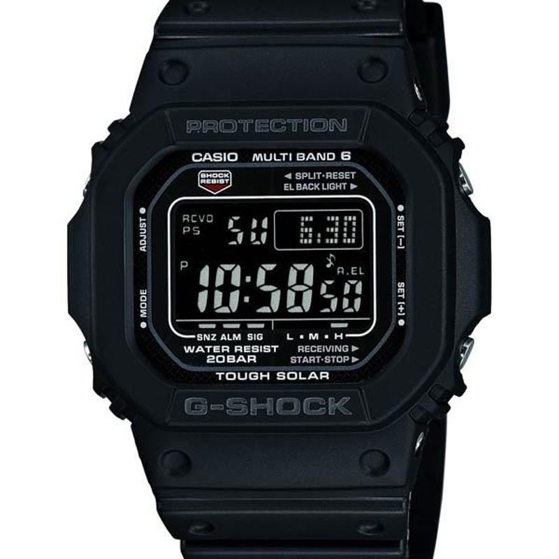 GW-M5610-1BJF CASIO カシオ G-SHOCK 黒 ブラック ジーショック gshock Gショック 電波 ソーラー G-SHOCK  Gショック 電波時計 タフソーラー ブラック 正規品 | LINEショッピング