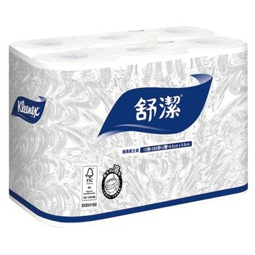 舒潔 超優質小捲筒衛生紙/23008/380張/12捲/袋