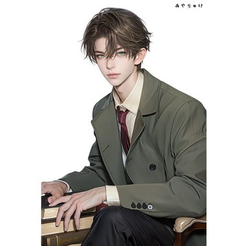 【9 月新作】07-148-0387 人物貼紙 幻想復古浪漫喫茶